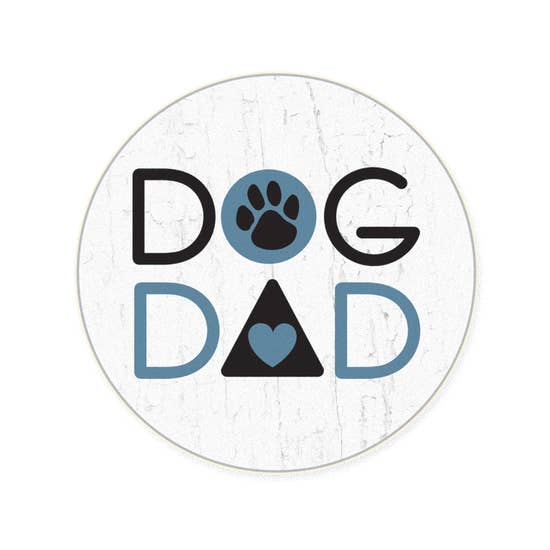 Dog Dad-Car Coaster