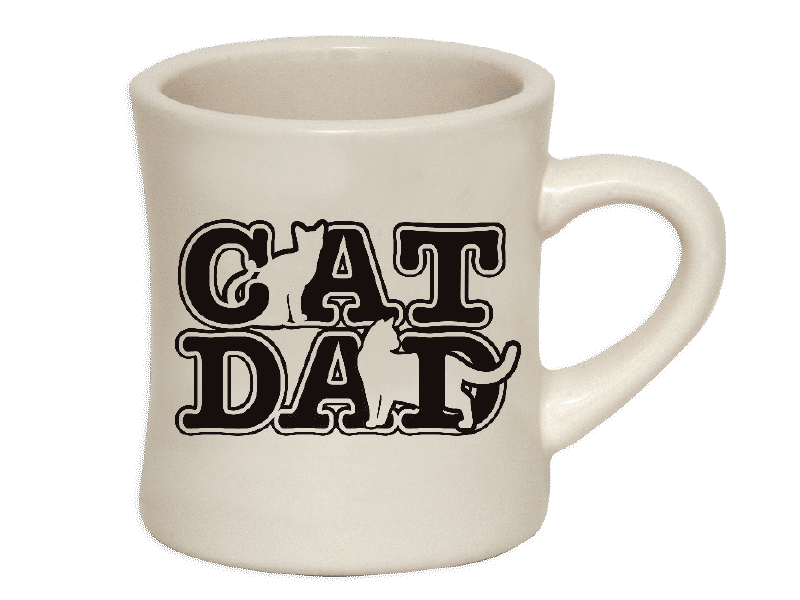 Cat Dad-10oz Coffee Mug
