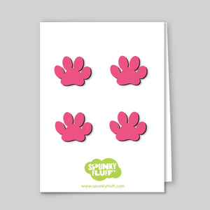 Painted Mini Paw- Magnets (Pack of 4)