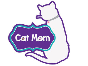 Cat Mom-Vinyl Sticker