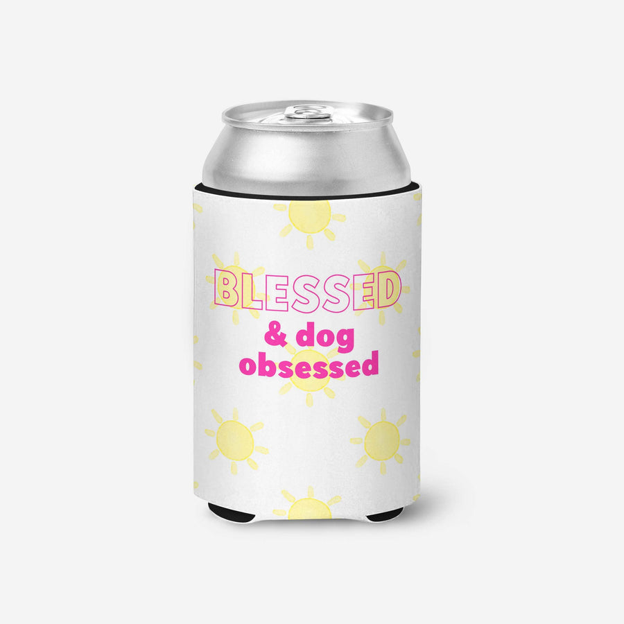 Blessed & Dog Obsessed Can Insulator