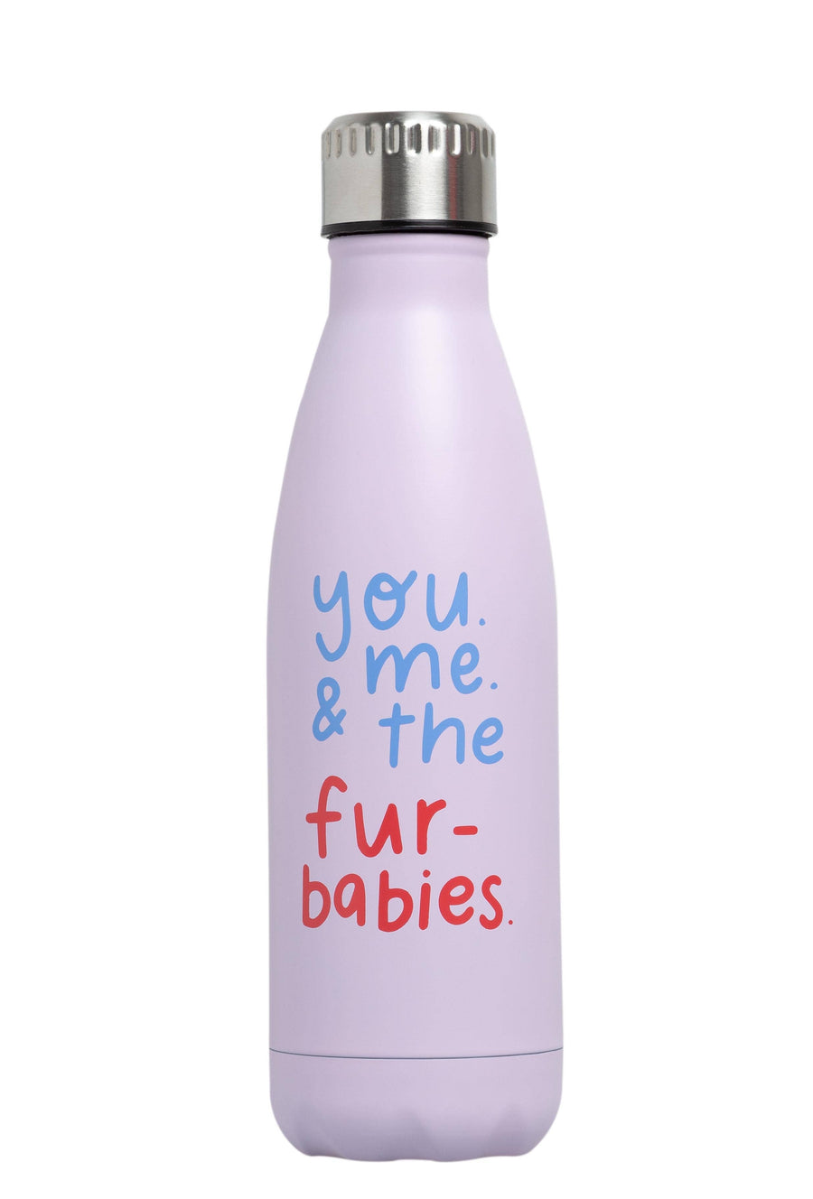 You, Me & the Furbabies Water Bottle
