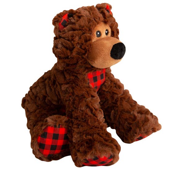 Benny the Bear- Plush Dog Toy