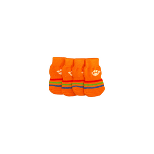 Orange Paw- Pet Socks