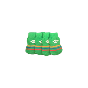 Green Paw- Pet Socks