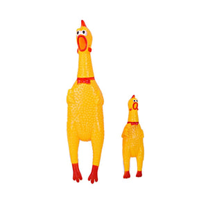 Rubber Chicken-Dog Toy