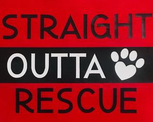 Straight Outta Rescue- Bandana
