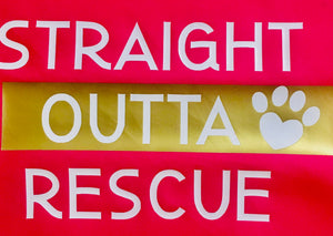 Straight Outta Rescue- Bandana