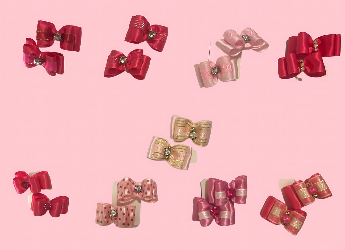 Pink Bow Sets
