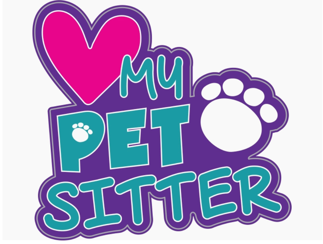 <3 My Pet Sitter-Vinyl Sticker