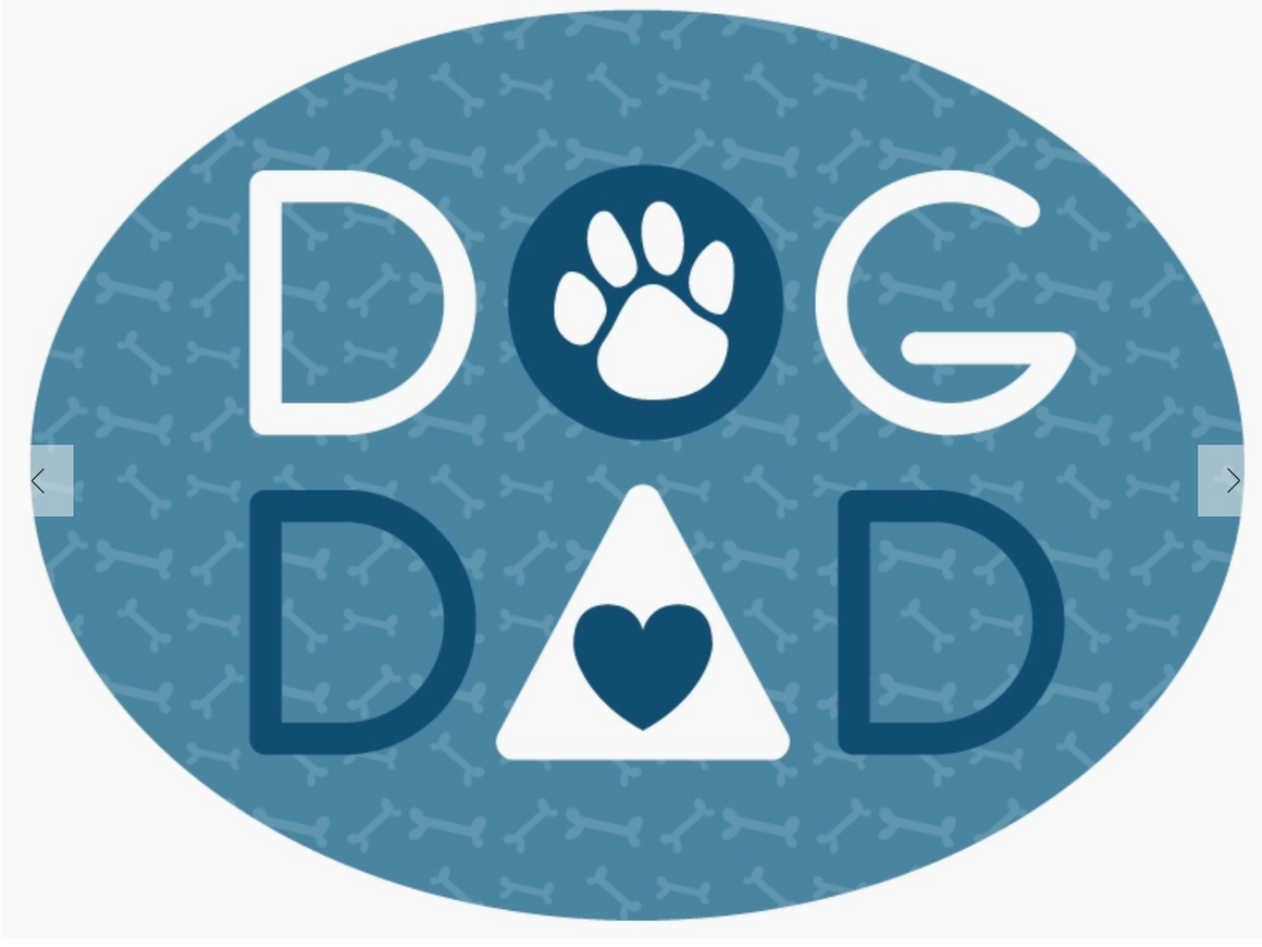Dog Dad-Vinyl Sticker