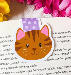 Cat-Magnetic Bookmark