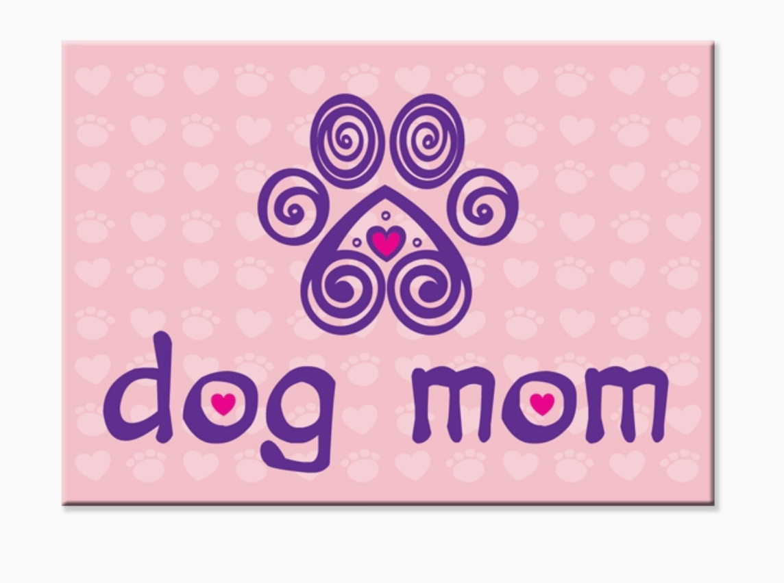 Dog Mom- Rectangle Magnet