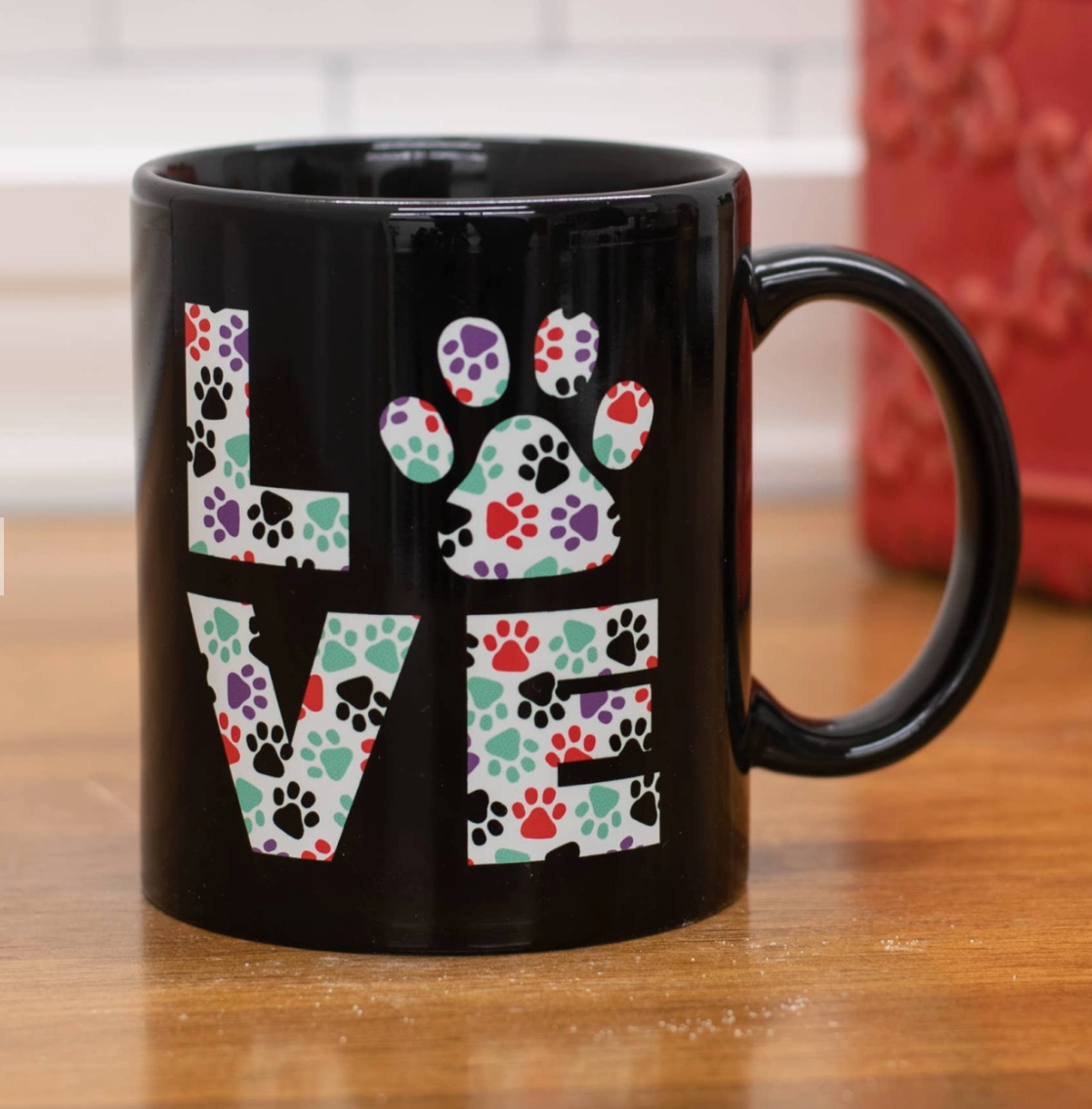 Love Paw Print- Coffee Mug