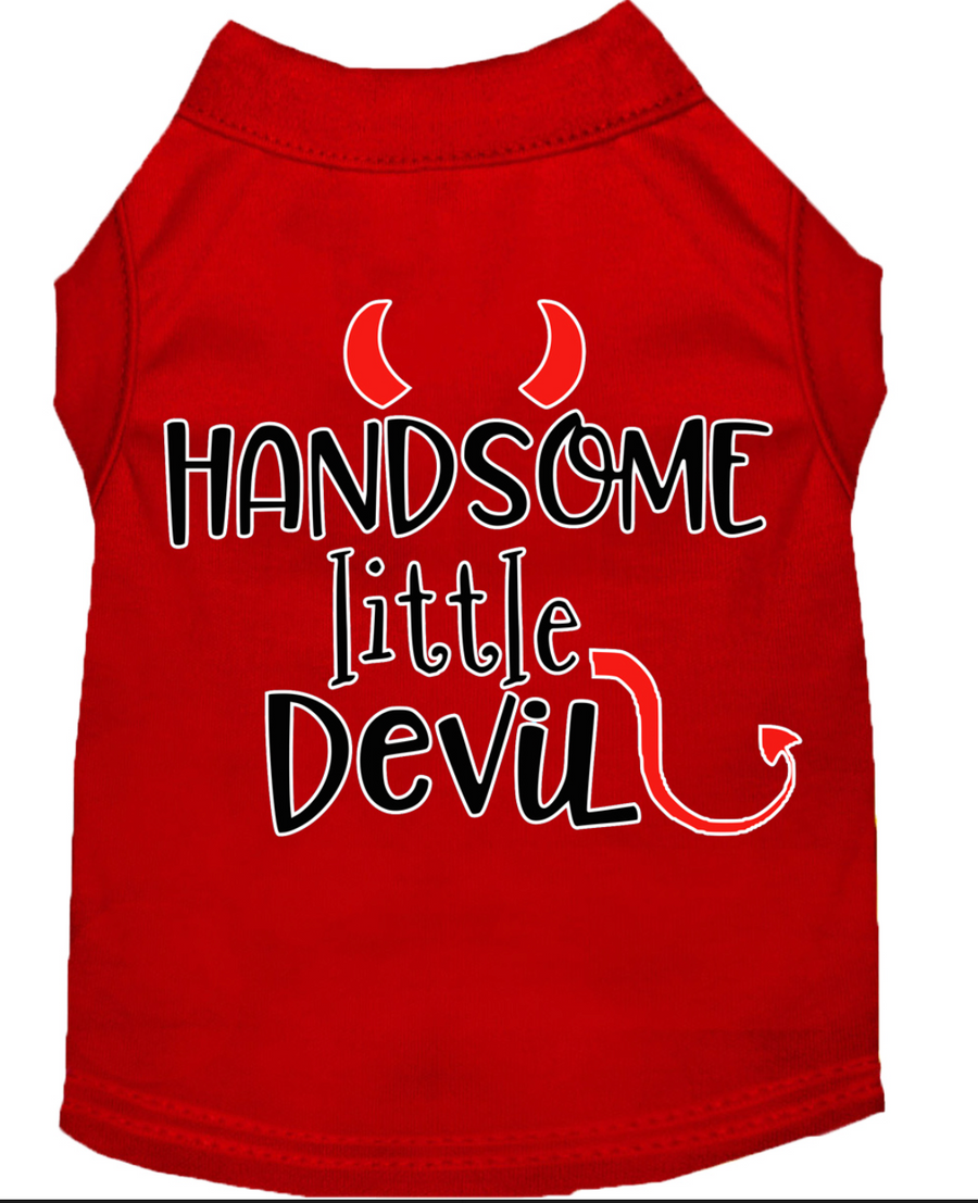 Handsome Little Devil - Short Sleeve Pet T-Shirt