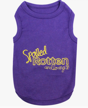 Spoiled Rotten and Loving It! -Short Sleeve Pet T-Shirt