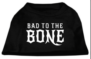 Bad To the Bone- Short Sleeve Pet T-Shirt
