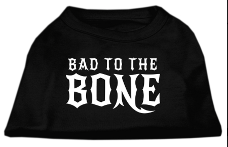 Bad To the Bone- Short Sleeve Pet T-Shirt