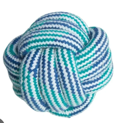 Knot Your Ball- Dog Rope Ball Toy