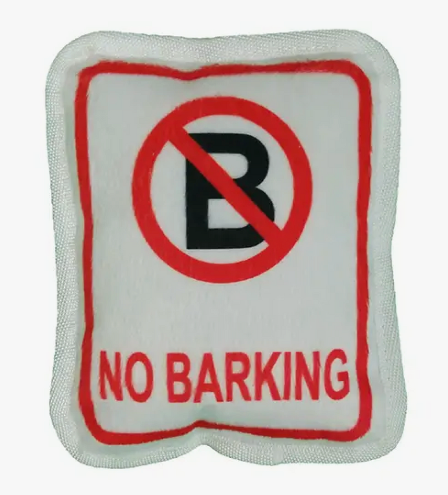 No Barking- Squeaky Dog Toy