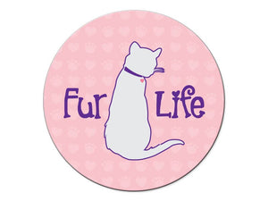 Fur Life (CAT)- Car Coaster