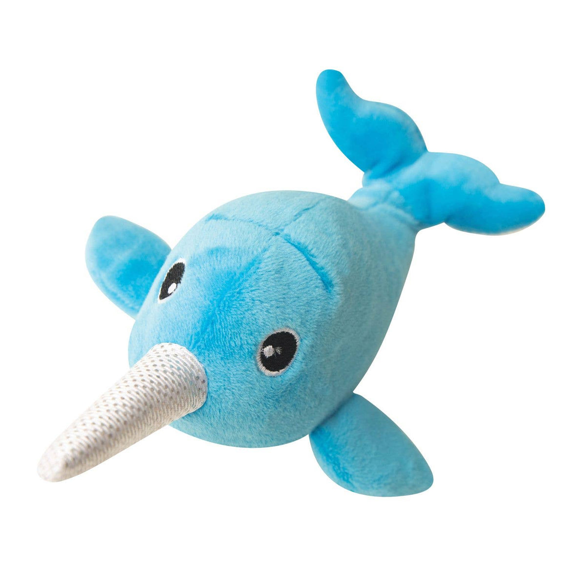 Baby Nikki the Narwhal- Plush Squeaky Dog Toy