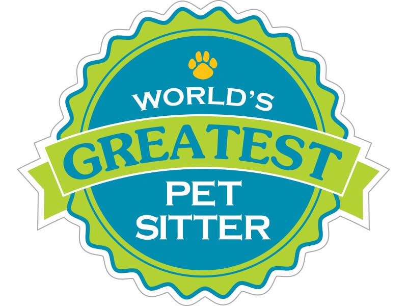 World's Greatest Pet Sitter-Vinyl Sticker