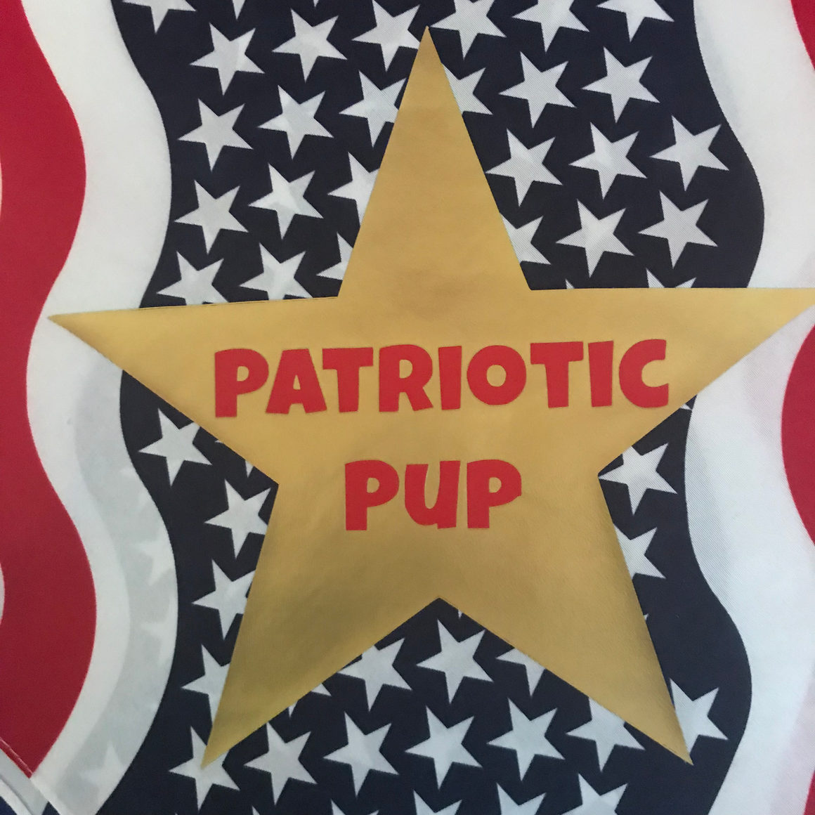 Patriotic Pup-Bandana- Web Exclusive!