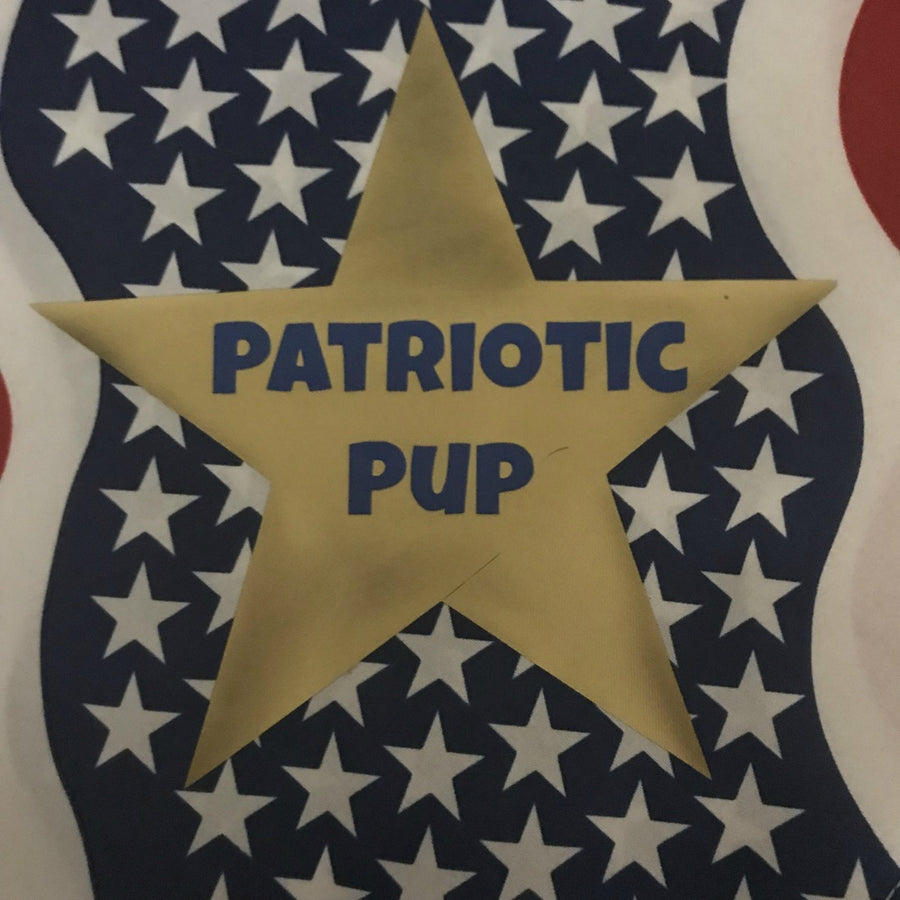 Patriotic Pup-Bandana- Web Exclusive!